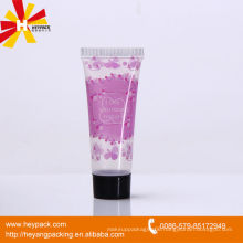 25ml chinese supplier clear plastic tubes with lid